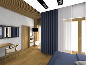 Piętro w Sochaczewie - Sypialnia, styl nowoczesny - zdjęcie od 4-style Studio Projektowe