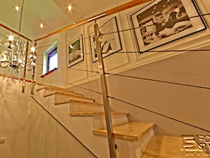 Dom w Izabelinie - Hol / przedpokój, styl glamour - zdjęcie od 4-style Studio Projektowe