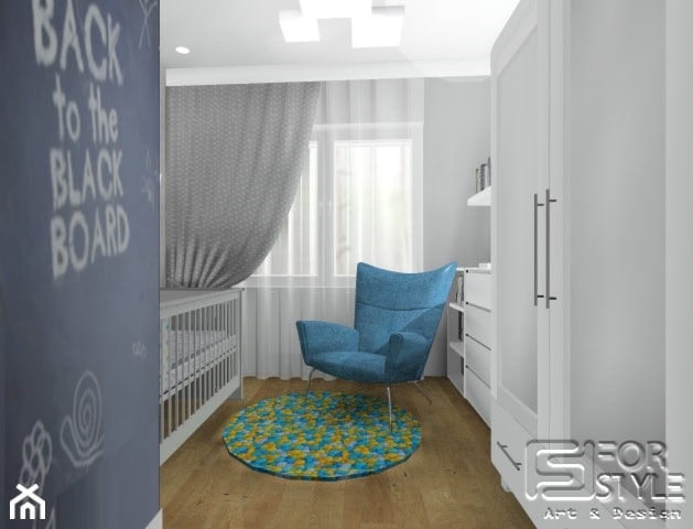 Piętro w Grodzisku Mazowieckim - Pokój dziecka, styl nowoczesny - zdjęcie od 4-style Studio Projektowe