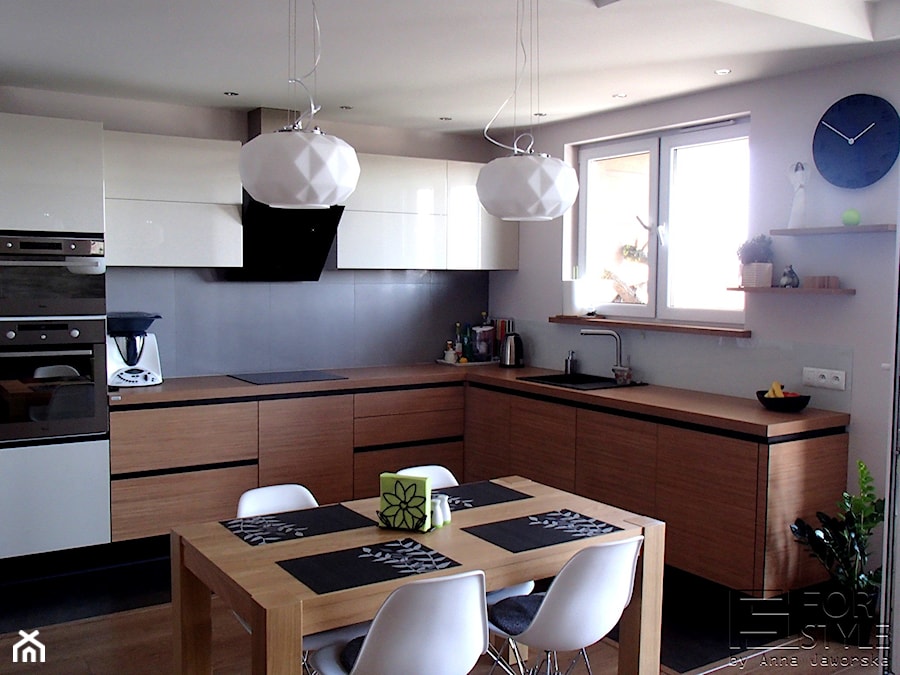 Mieszkanie na Białołęce - Kuchnia, styl nowoczesny - zdjęcie od 4-style Studio Projektowe