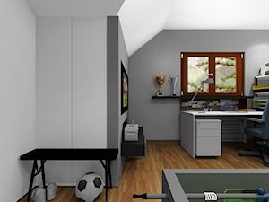 Pokój dla piłkarza - Pokój dziecka, styl nowoczesny - zdjęcie od 4-style Studio Projektowe