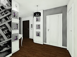Mieszkanie na Tarchominie - Hol / przedpokój, styl nowoczesny - zdjęcie od 4-style Studio Projektowe
