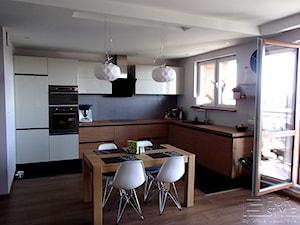 Mieszkanie na Białołęce - Kuchnia, styl nowoczesny - zdjęcie od 4-style Studio Projektowe