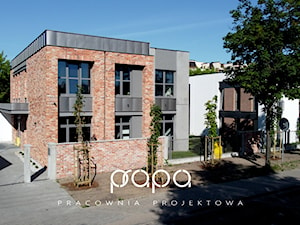 Domy, styl industrialny - zdjęcie od PRAPA Sp. z o.o. - Pracownia Architektoniczna