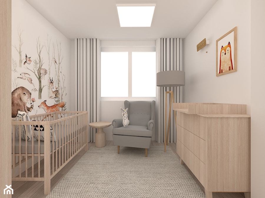 projekt pokoju dziecka - Pokój dziecka, styl nowoczesny - zdjęcie od Sylwia Serwa Architektura Wnętrz