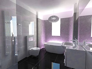 Bathroom Glossy - zdjęcie od Pracownia Projektowa Symetria