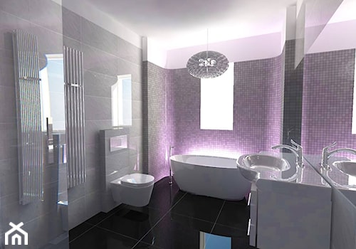 Bathroom Glossy - zdjęcie od Pracownia Projektowa Symetria