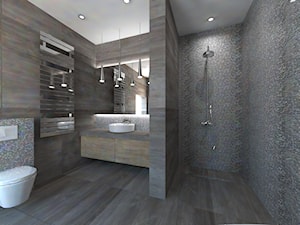 łazienka glamur - Łazienka, styl glamour - zdjęcie od Pracownia Projektowa Symetria
