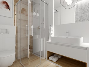 Łazienka, styl minimalistyczny - zdjęcie od Łazienkowe Pasje