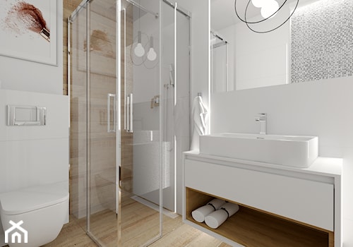 Łazienka, styl minimalistyczny - zdjęcie od Łazienkowe Pasje