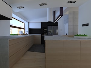 Dom 260 m2 - Kuchnia, styl nowoczesny - zdjęcie od Projekt Kolektyw