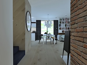 Dom 100m - Hol / przedpokój, styl nowoczesny - zdjęcie od Projekt Kolektyw