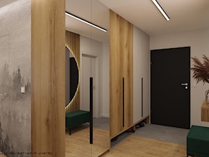 Mieszkanie w Krakowie na Klinach - Hol / przedpokój, styl nowoczesny - zdjęcie od ML Projekt
