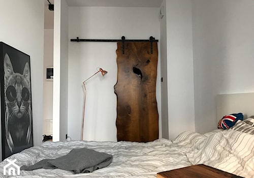 Sypialnia z garderobą - zdjęcie od ML Projekt