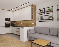 Mieszkanie w Krakowie na Klinach - Kuchnia, styl nowoczesny - zdjęcie od ML Projekt - Homebook