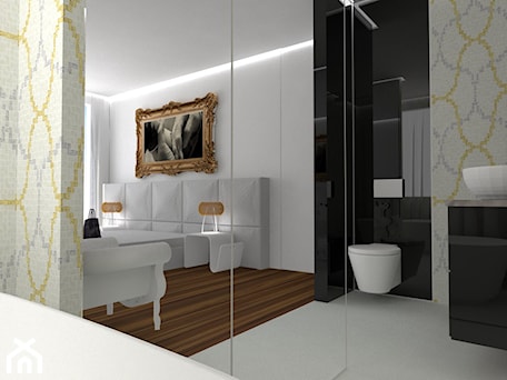 Aranżacje wnętrz - Sypialnia: Apartament 149 m^2 Warszawa - Sypialnia, styl glamour - INSOLITO INTERIOR. Przeglądaj, dodawaj i zapisuj najlepsze zdjęcia, pomysły i inspiracje designerskie. W bazie mamy już prawie milion fotografii!