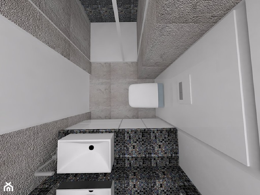 łazienka na 1 piętrze - zdjęcie od INSOLITO INTERIOR