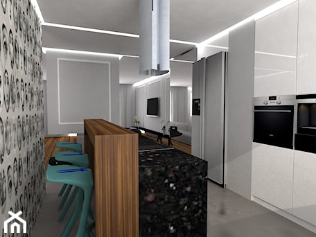 Aranżacje wnętrz - Kuchnia: Apartament 149 m^2 Warszawa - Kuchnia, styl nowoczesny - INSOLITO INTERIOR. Przeglądaj, dodawaj i zapisuj najlepsze zdjęcia, pomysły i inspiracje designerskie. W bazie mamy już prawie milion fotografii!