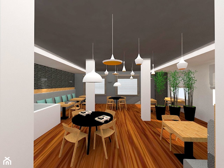 Restauracja Sushi - Wnętrza publiczne, styl minimalistyczny - zdjęcie od INSOLITO INTERIOR