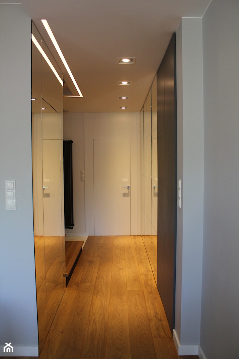 Apartament 170 m2 - Hol / przedpokój, styl minimalistyczny - zdjęcie od INSOLITO INTERIOR