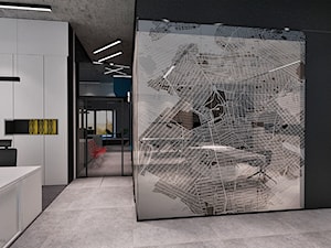Biuro firmy Ambro - Wnętrza publiczne, styl industrialny - zdjęcie od Madama