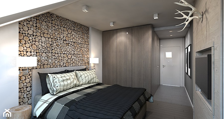 SPA + HOTEL - Średnia sypialnia - zdjęcie od A2 STUDIO pracownia architektury