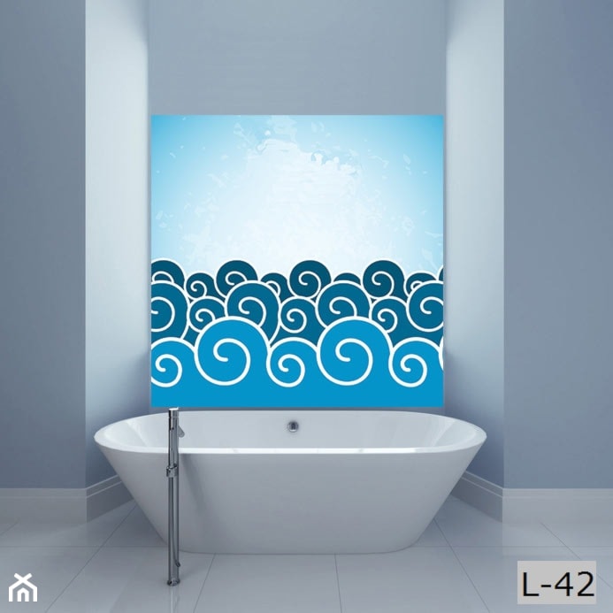 Panel szklany do łazienki - zdjęcie od Inoutprint - Homebook