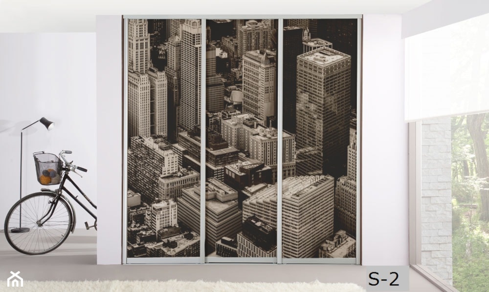 Panel szklany do szafy - zdjęcie od Inoutprint - Homebook