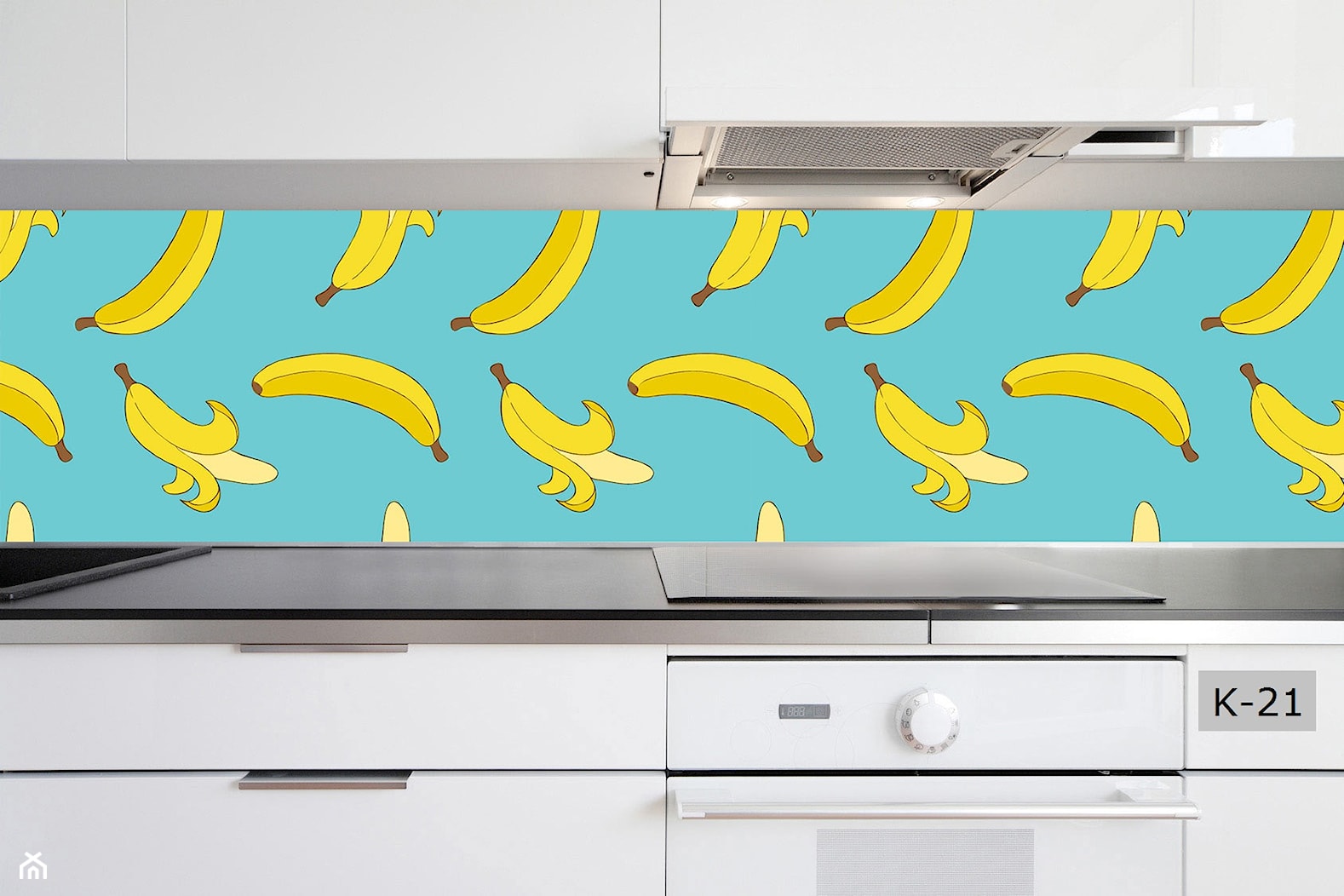 Panel Szklany Banana - zdjęcie od Inoutprint - Homebook