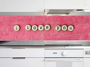 Panel Szklany Love - zdjęcie od Inoutprint