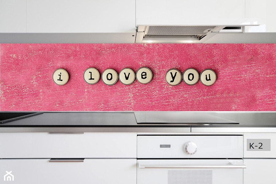 Panel Szklany Love - zdjęcie od Inoutprint