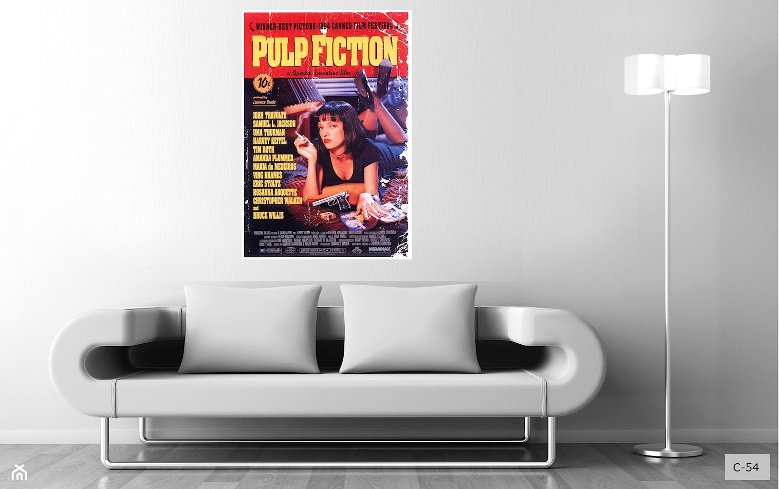 Obraz na płótnie Pulp Fiction - zdjęcie od Inoutprint - Homebook