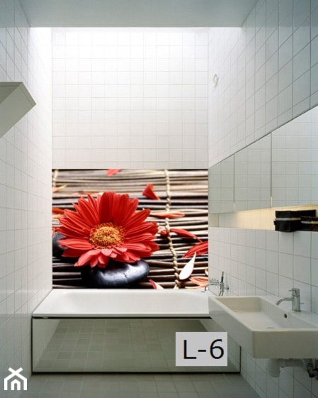 Panel szklany do łazienki - zdjęcie od Inoutprint - Homebook