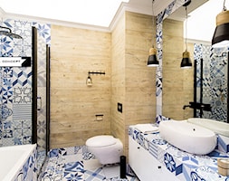 PANORAMA - Średnia łazienka, styl rustykalny - zdjęcie od LESINSKA CONCEPT - Homebook