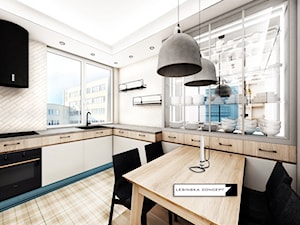APARTAMENT W KRATKĘ - Kuchnia, styl nowoczesny - zdjęcie od LESINSKA CONCEPT
