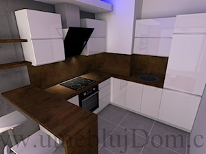 wizualizacja mebli kuchennych - zdjęcie od umeblujDom