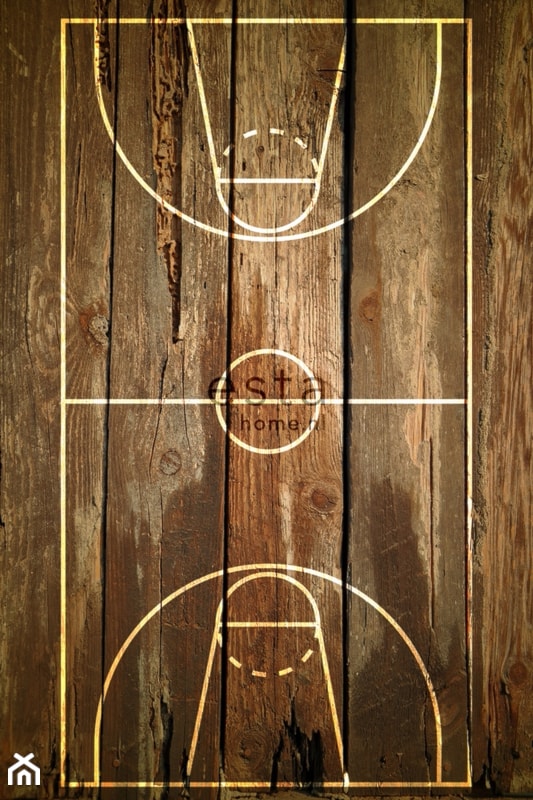 Tapeta, panel bas­ket­ball court wym. 297cm x 186cm - zdjęcie od Ardeko - Homebook