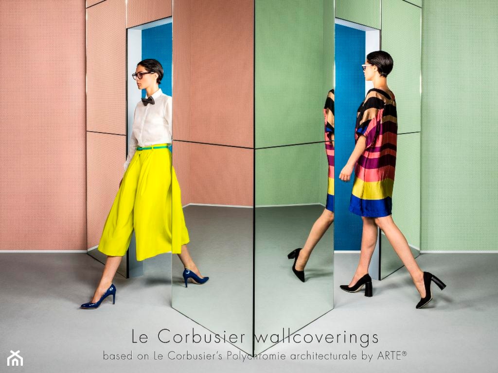 Tapeta Le Corbusier DOTS w kropki marka ARTE - zdjęcie od Ardeko - Homebook