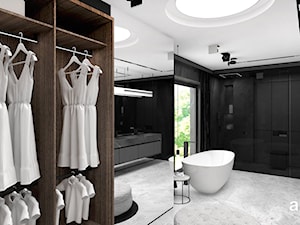 łazienka połączona z garderobą - zdjęcie od ARTDESIGN architektura wnętrz