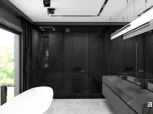 nowoczesna łazienka z charakterem - zdjęcie od ARTDESIGN architektura wnętrz