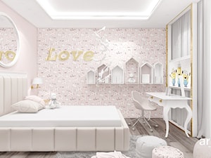 pokój dla dziewczynki - zdjęcie od ARTDESIGN architektura wnętrz