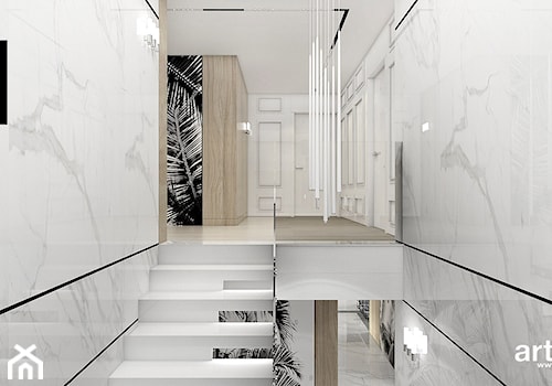 PERFECT MATCH | II | Wnętrza domu - Średni biały hol / przedpokój, styl nowoczesny - zdjęcie od ARTDESIGN architektura wnętrz