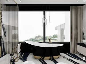 Pokój kąpielowy z wanną wolnostojącą - zdjęcie od ARTDESIGN architektura wnętrz
