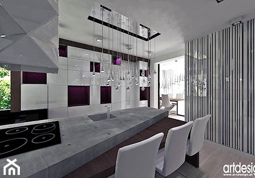 luksusowe projekty kuchni - zdjęcie od ARTDESIGN architektura wnętrz