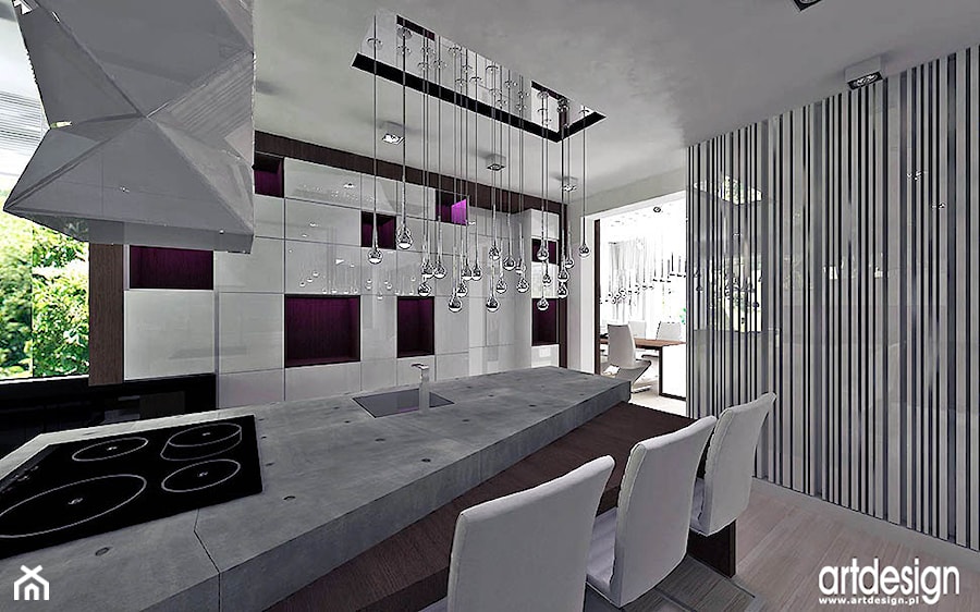 luksusowe projekty kuchni - zdjęcie od ARTDESIGN architektura wnętrz