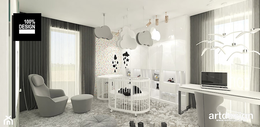 pokój małego dziecka - zdjęcie od ARTDESIGN architektura wnętrz