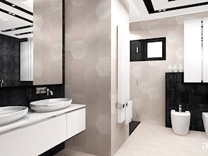 łazienka przy sypialni - zdjęcie od ARTDESIGN architektura wnętrz
