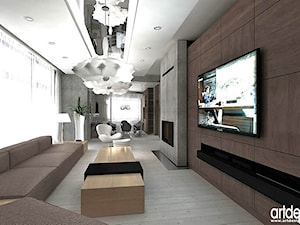 salon w luksusowym apartamencie - zdjęcie od ARTDESIGN architektura wnętrz