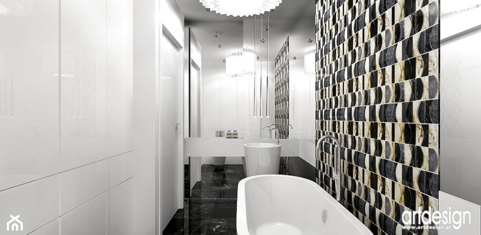 aranżacje łazienek - zdjęcie od ARTDESIGN architektura wnętrz - Homebook