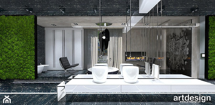 TALL STORY | Wnętrze domu - Łazienka, styl nowoczesny - zdjęcie od ARTDESIGN architektura wnętrz